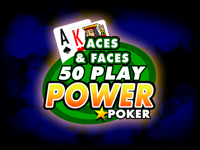 Aces and Faces - 50 Play Power Poker